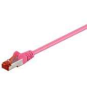 Goobay Patchkabel S-FTP RJ45 CAT6 PiMF Magenta 0.25 m. (93339)