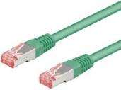 GOOBAY S/FTP (PiMF) PatchCord Cat6. Green. 25m Factory Sealed (95647)