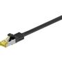 GOOBAY S/FTP CU Cable Cat7. RJ45 Plug. Black. 7.5m
