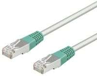 Goobay wentronic CAT 5e Kabel med folie og kobberfletning (FTP) 10m Krydskabel Grå (50190)