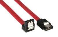 GOOBAY SATA kabel Vinklet og med Sikring metal