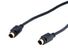 GOOBAY Mini din S-Video cable. M/M Black 10m Factory Sealed