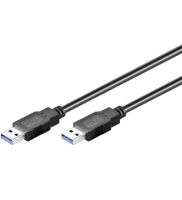 GOOBAY USB 3.0 A/A 180 HiSpeed 1,8 meter sort (93928)