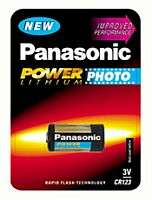 PANASONIC Knapcellebatterier CR-P2