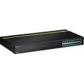TRENDNET 16-port GREENnet Gigabit PoE+ 