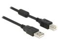 DELOCK Cable USB 2.0 type A male > USB 2.0 type B male 1m black