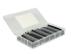 DELOCK Krympslang, 100st, 100mm, 2:1, svart