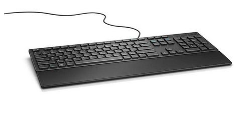 DELL Multimedia Keyboard-KB216 - Pan-Nordic (QWERTY) - Black (580-ADIR)