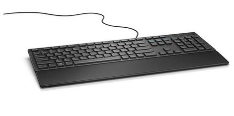 DELL Multimedia Keyb KB216 Danish Black (580-ADGX)