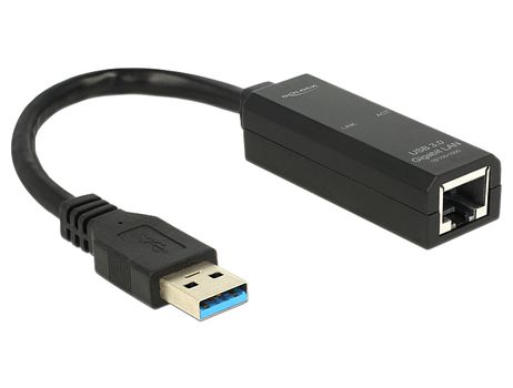 DELOCK Adapter USB 3.0 > Gigabit LAN 10/ 100/ 1000 Mb/s (62616)