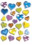 HERMA Klistermærker HERMA Magic farvede hjerter 1 ark