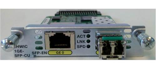 CISCO 1-port GE WAN NIM  dual-mode R (NIM-1GE-CU-SFP=)