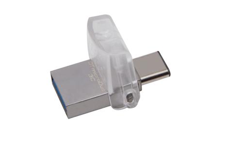 KINGSTON 128GB DT microDuo 3C USB3.0/ 3.1 + Type-C flash drive (DTDUO3C/128GB)