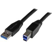 STARTECH Active USB 3.0 USB-A to USB-B Cable - M/M - 5m (USB3SAB5M)