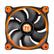 THERMALTAKE RIING 14 LED ORANGE 140X140X25 BLUE LED LNC CPNT