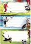 HERMA Boketikett HERMA fotball glitter