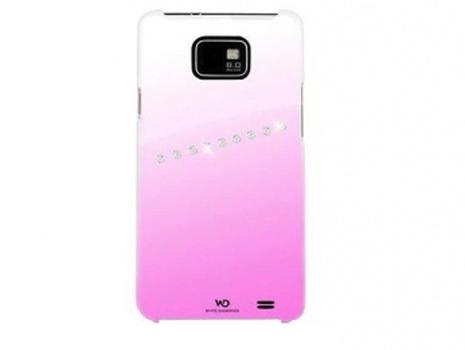 WHITE DIAMONDS Sash Pink deksel til Samsung SII S2 (2110SAS41)