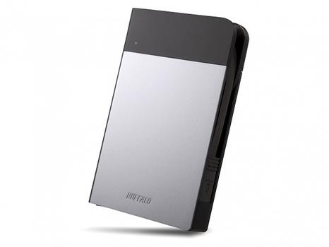 BUFFALO MiniStation Extreme Water&Dust Resistant USB 3.0 1TB  Portable HDD Silver (HD-PZF1.0U3S-EU)