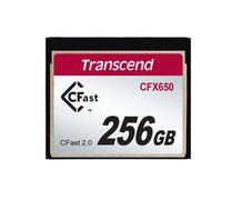 TRANSCEND 256GB CFX650 MEMORY CARD CFAST 2.0 SATA3 TURBO MLC MEM