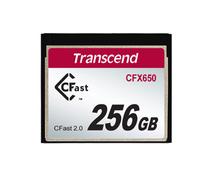 TRANSCEND 256GB CFX650 MEMORY CARD CFAST 2.0 SATA3 TURBO MLC MEM