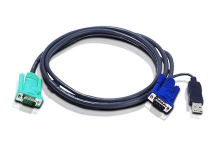 ATEN USB KVM CABLE FOR CS1708/ CS1716 10IN                  (2L5203U)