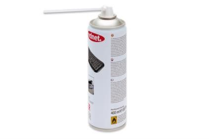 EDNET Air Duster Can with 400ml High pressure Factory Sealed (63017)