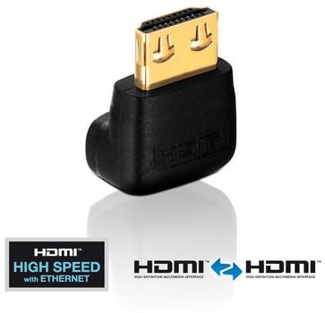 PURELINK PureInstall | Adapter 90Â° | HDMI - HDMI | Max 4096x2160 60Hz | Black (PI035)
