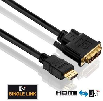 PURELINK PureInstall | HDMI - DVI-D | Max 1920x1200 | Black | 5m (PI3000-050)
