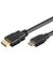 ASSMANN Electronic HDMI kabel han / mini HDMI han 3,0mtr  High speed med Ethernet 3D support,  4x1080p, sort