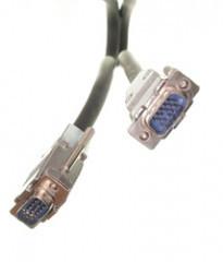 Coferro Cables Mercodan PRO VGA kabel 2,0m, VGA: Han - VGA: Han, 1920x1200,  Fuga, metalhus (939102)
