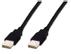 ASSMANN Electronic Digitus USB2.0 Cable Type A. M/M. Black. 1.0m