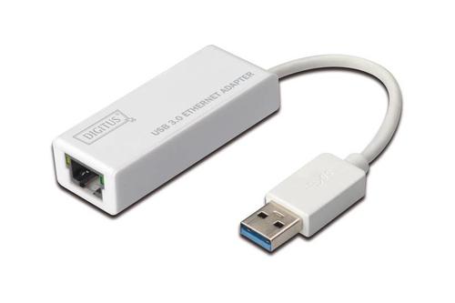 DIGITUS USB 3,0 Netv‘rks adapter USB A han til RJ45 hun, 0,2m 10/ 100/ 1000 Mbit/s ethernet (DN-3023)