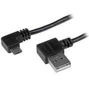 STARTECH 2M USB 2.0 A TO MICRO B CABLE M/M WITH RIGHT ANGLE CONNECTORS CABL