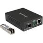 STARTECH Gigabit Ethernet Fiber Media Converter - Compact - 850nm MM LC - 550m (MCM1110MMLC)
