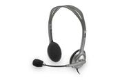 LOGITECH H111 Stereo Headset Wired  (981-000612)