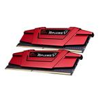 G.SKILL RipJaws V Series, DDR4-3000,  CL15, rot - 16 GB Kit (F4-3000C15D-16GVR)