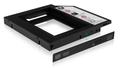 ICY BOX IcyBox Adapter for 2.5'' HDD/SSD Notebook extension (9.5mm dvd slot), Black