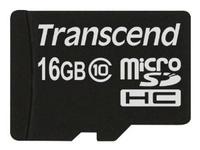 TRANSCEND 16GB MicroSDHC (SD 3.0) Class 10 (Alt. TS16GUSDC10) (TS16GUSDC10)