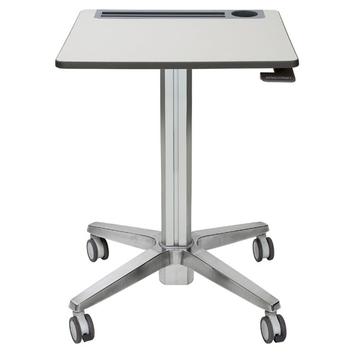 Ergotron LEARNFIT II STANDING DESK ADJUSTABLE/ CLEAR ANODIZED ACCS (24-481-003)