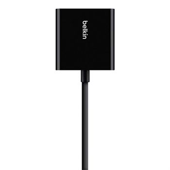 BELKIN UNI HDMI TO VGA ADAPTER WITH AUDIO CABLE BLACK ACCS (B2B137-BLK)