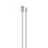 XQISIT Premium Micro USB Cable, Silver Micro USB 2.0, Charge & Sync, Soft Cable