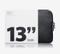 TRUNK 13" Macbook leather sleeve blk