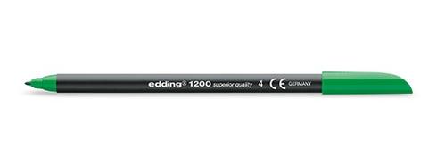 EDDING Colorpen Grøn Spids form 1 mm (max) 1 ST - (Fjernlager - levering  2-4 døgn!!) (4-1200004)