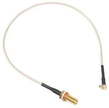 MIKROTIK Pigtail 26cm MMCX/ RPSMA-Female Bulkhead with O-ring (ACMMCXRPSMA )