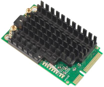 MIKROTIK R11e-2HPnD,  802.11b/ g/ n High Power miniPCI-e card with MMCX connectors (R11e-2HpnD)