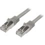 STARTECH 0.5m Cat6 SFTP Patch Cable - Gray