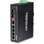 TRENDNET 6-PORT HARD. IND. GBIT SWITCH 5 GBIT/1 SHARED SFP/1 DEDICATED  IN CPNT