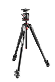 MANFROTTO MK190XPRO3 Stativkit 190X PRO 3 stativ og BHQ2 kulehode (MK190XPRO3-BHQ2)