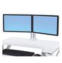 ERGOTRON WORKFIT DUAL MONITOR KIT WHITE . ACCS