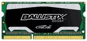 Crucial Ballistix Sport - DDR3 - 4 GB - SO DIMM 204-pin - 1600 MHz / PC3-12800 - CL9 - 1.35 V - ikke-bufret - ikke-ECC